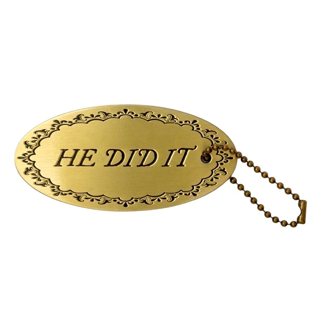 TaylorSwift Keychain EVERMORE No Body, No Crime NWT He Did It Keychain SOLD OUT